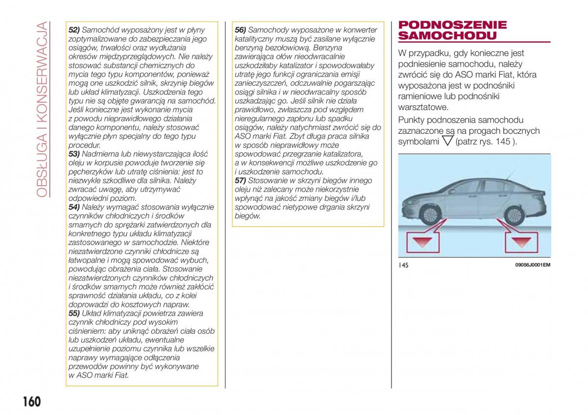 Fiat Tipo sedan instrukcja obslugi / page 162