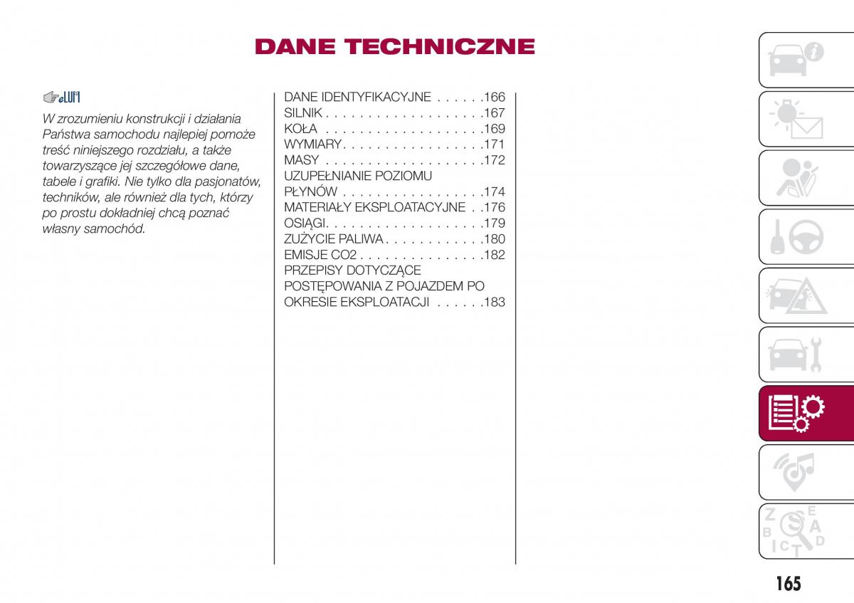 Fiat Tipo sedan instrukcja obslugi / page 167