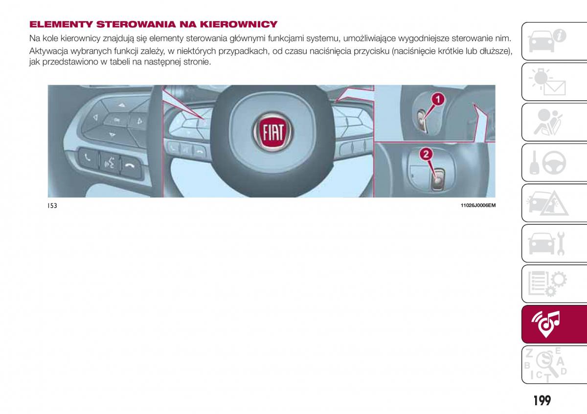 Fiat Tipo sedan instrukcja obslugi / page 201