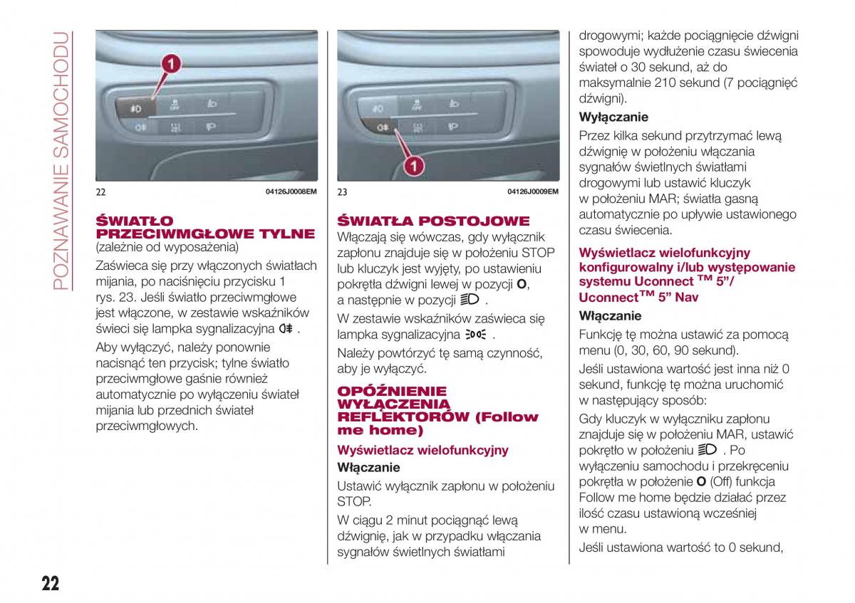 Fiat Tipo sedan instrukcja obslugi / page 24