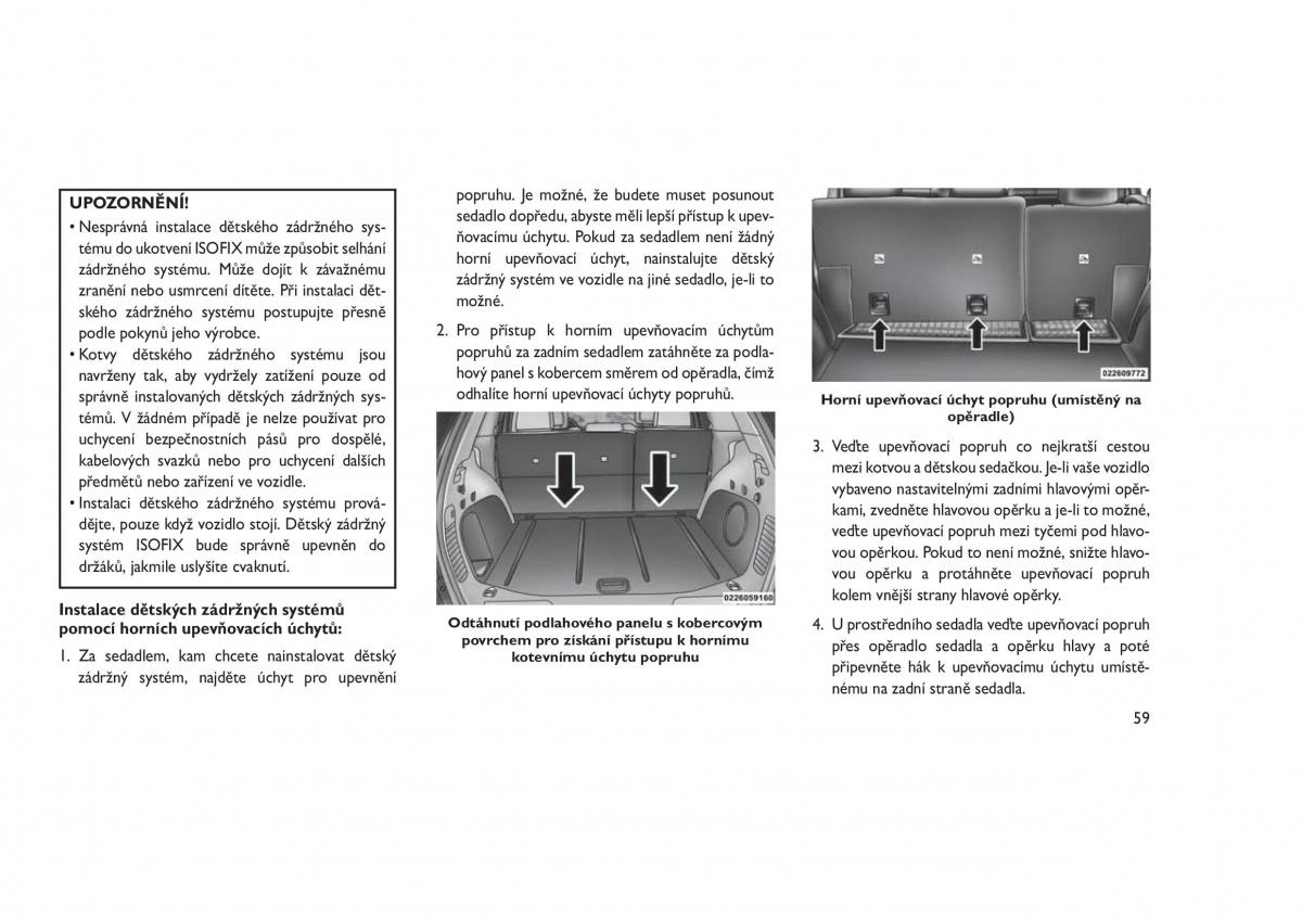 Jeep Grand Cherokee WK2 WH2 navod k obsludze / page 63