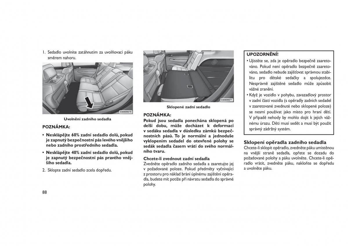 Jeep Grand Cherokee WK2 WH2 navod k obsludze / page 92