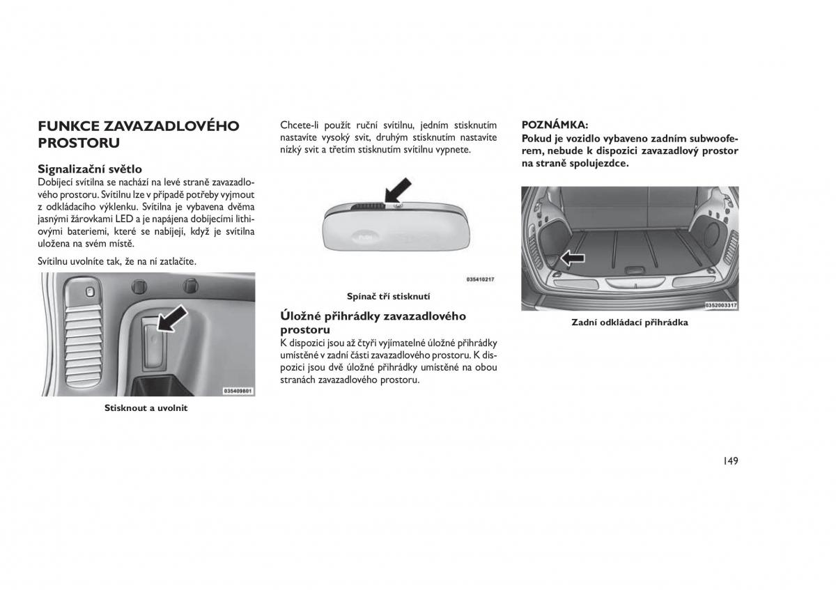 Jeep Grand Cherokee WK2 WH2 navod k obsludze / page 153