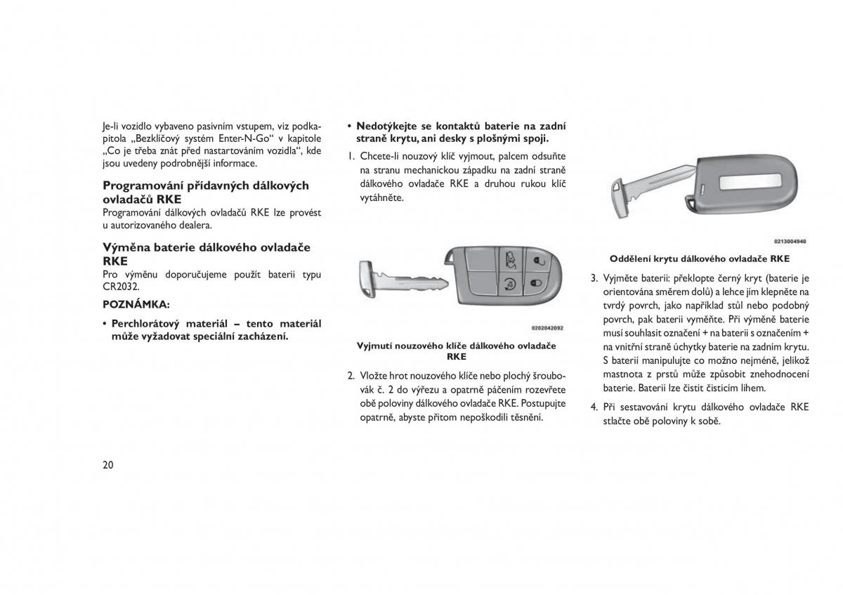 Jeep Grand Cherokee WK2 WH2 navod k obsludze / page 24