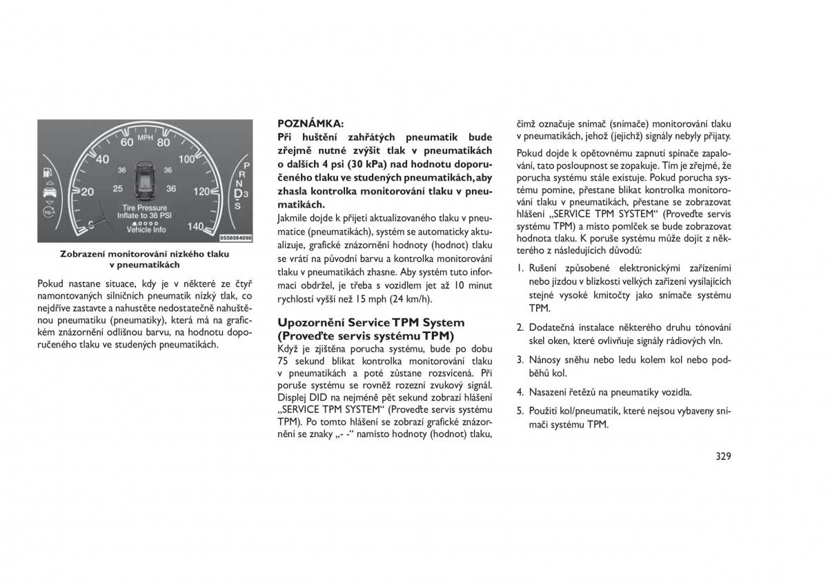 Jeep Grand Cherokee WK2 WH2 navod k obsludze / page 333