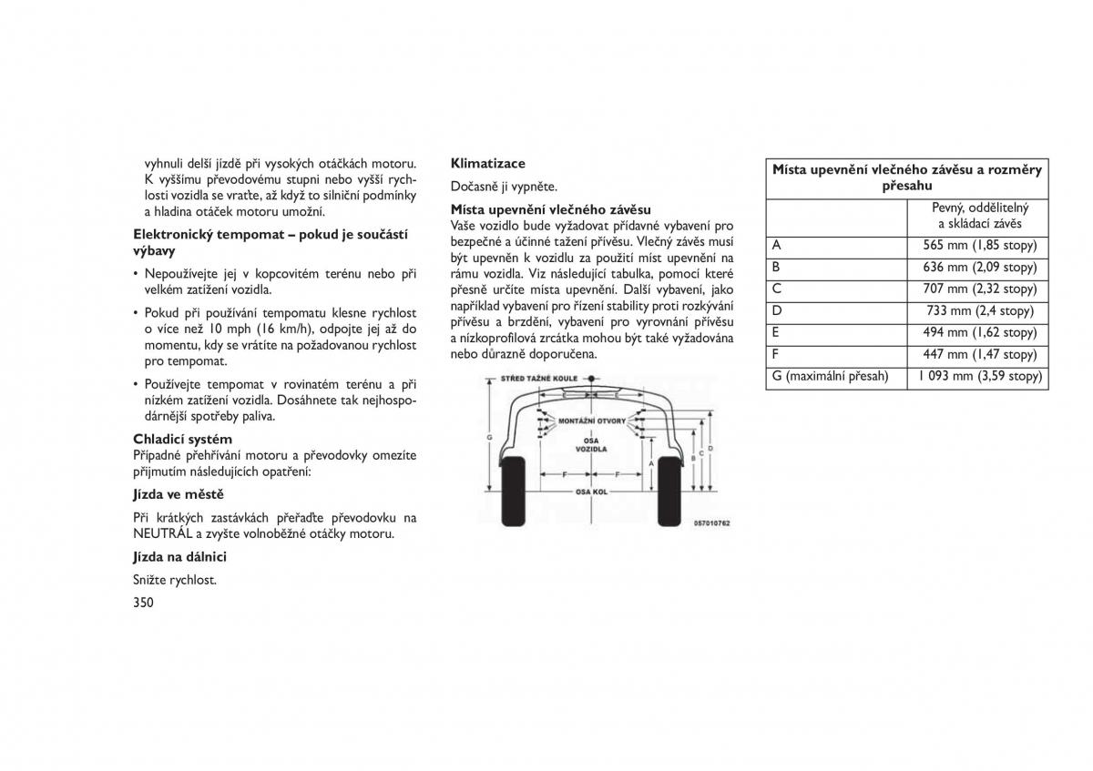 Jeep Grand Cherokee WK2 WH2 navod k obsludze / page 354