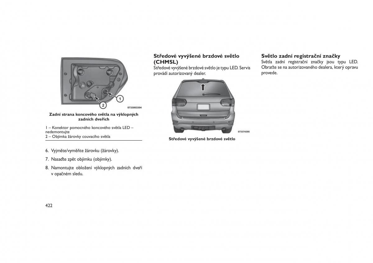 Jeep Grand Cherokee WK2 WH2 navod k obsludze / page 426