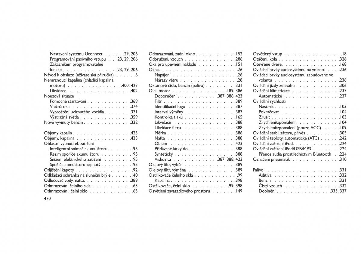 Jeep Grand Cherokee WK2 WH2 navod k obsludze / page 474