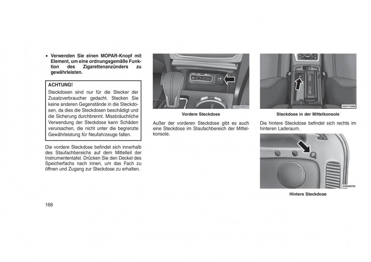 Jeep Grand Cherokee WK2 WH2 Handbuch / page 172