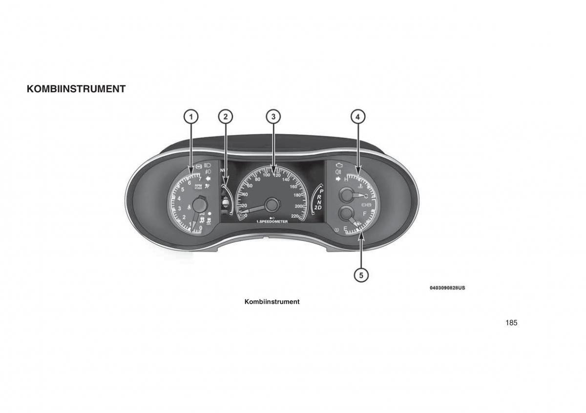 Jeep Grand Cherokee WK2 WH2 Handbuch / page 189