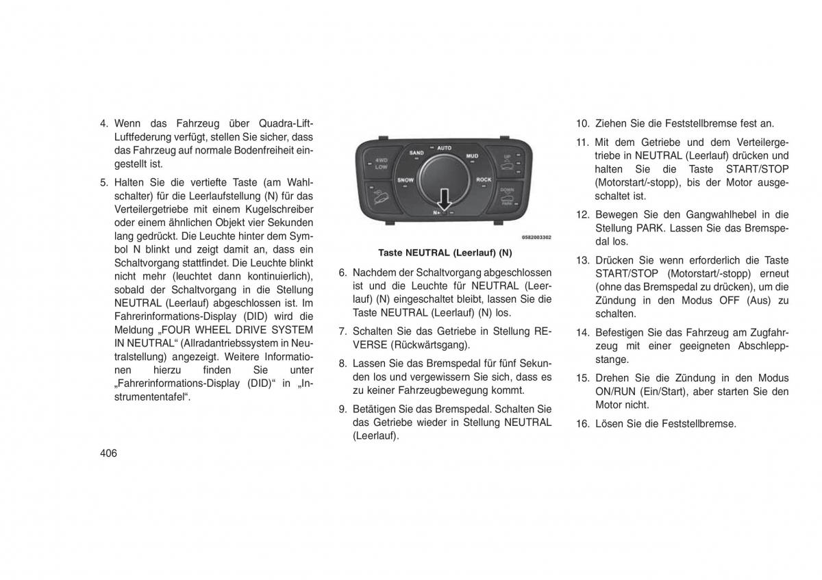 Jeep Grand Cherokee WK2 WH2 Handbuch / page 410