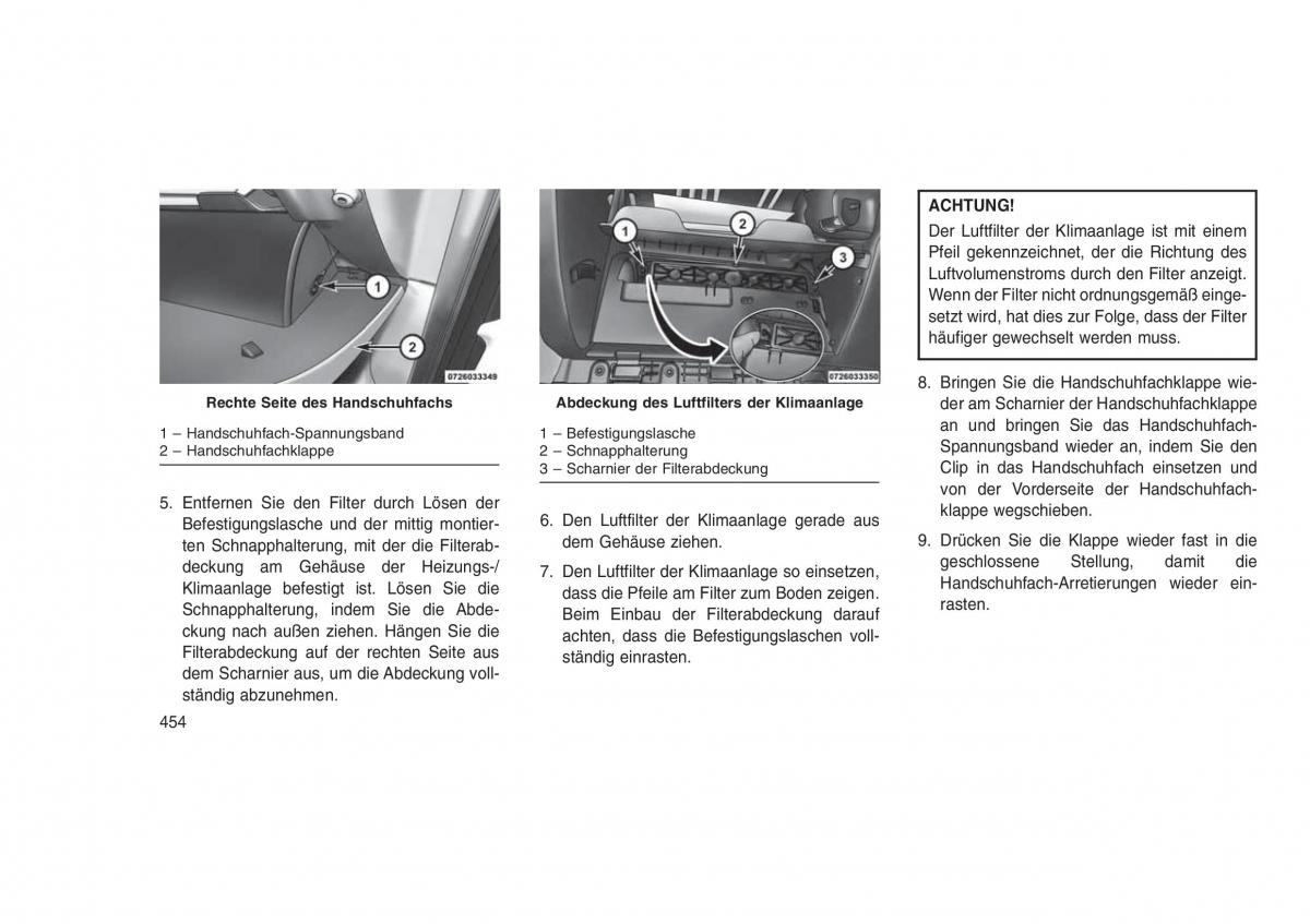 Jeep Grand Cherokee WK2 WH2 Handbuch / page 458