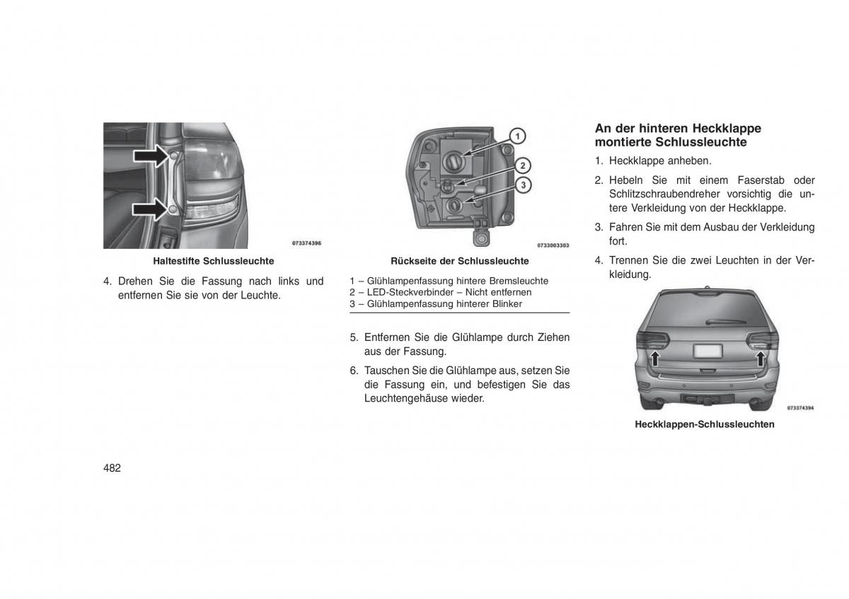 Jeep Grand Cherokee WK2 WH2 Handbuch / page 486