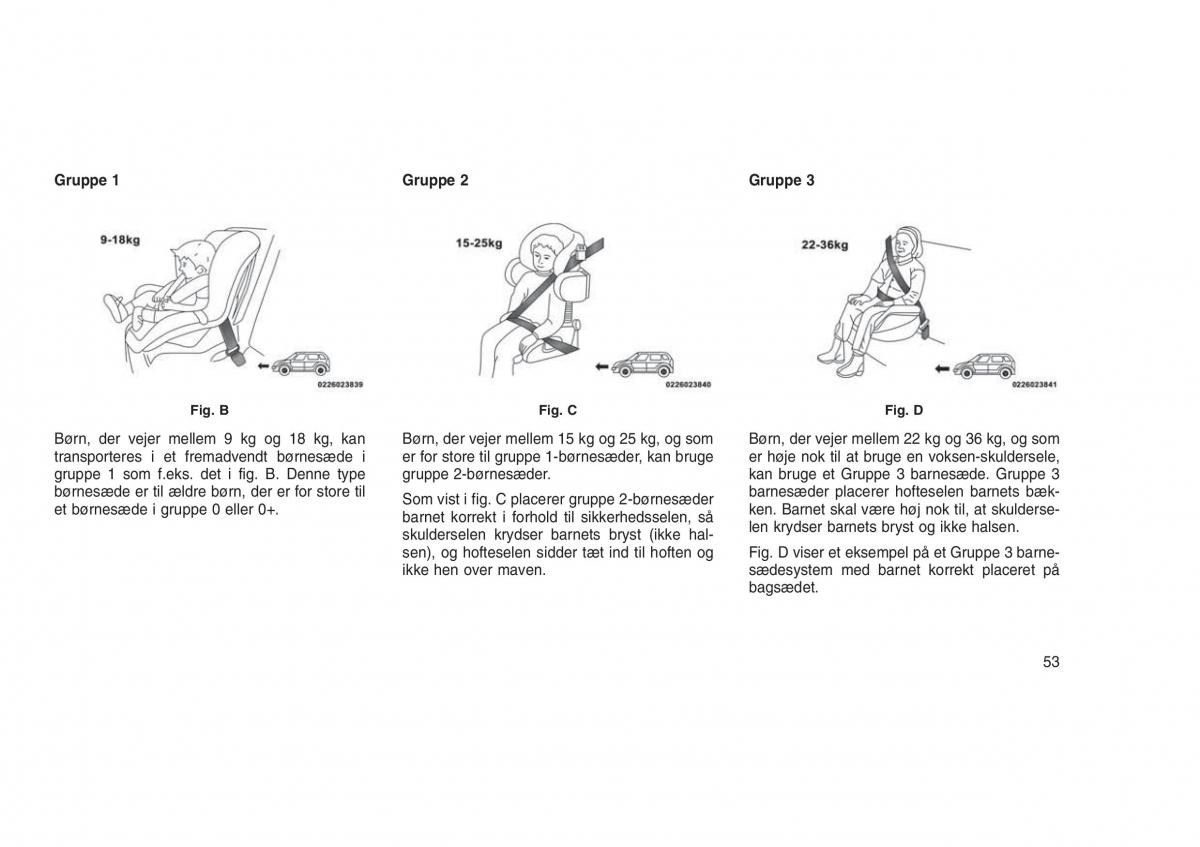 Jeep Grand Cherokee WK2 WH2 Bilens instruktionsbog / page 57