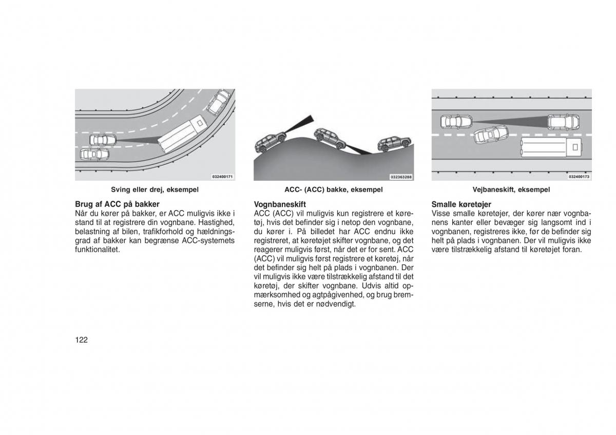 Jeep Grand Cherokee WK2 WH2 Bilens instruktionsbog / page 126