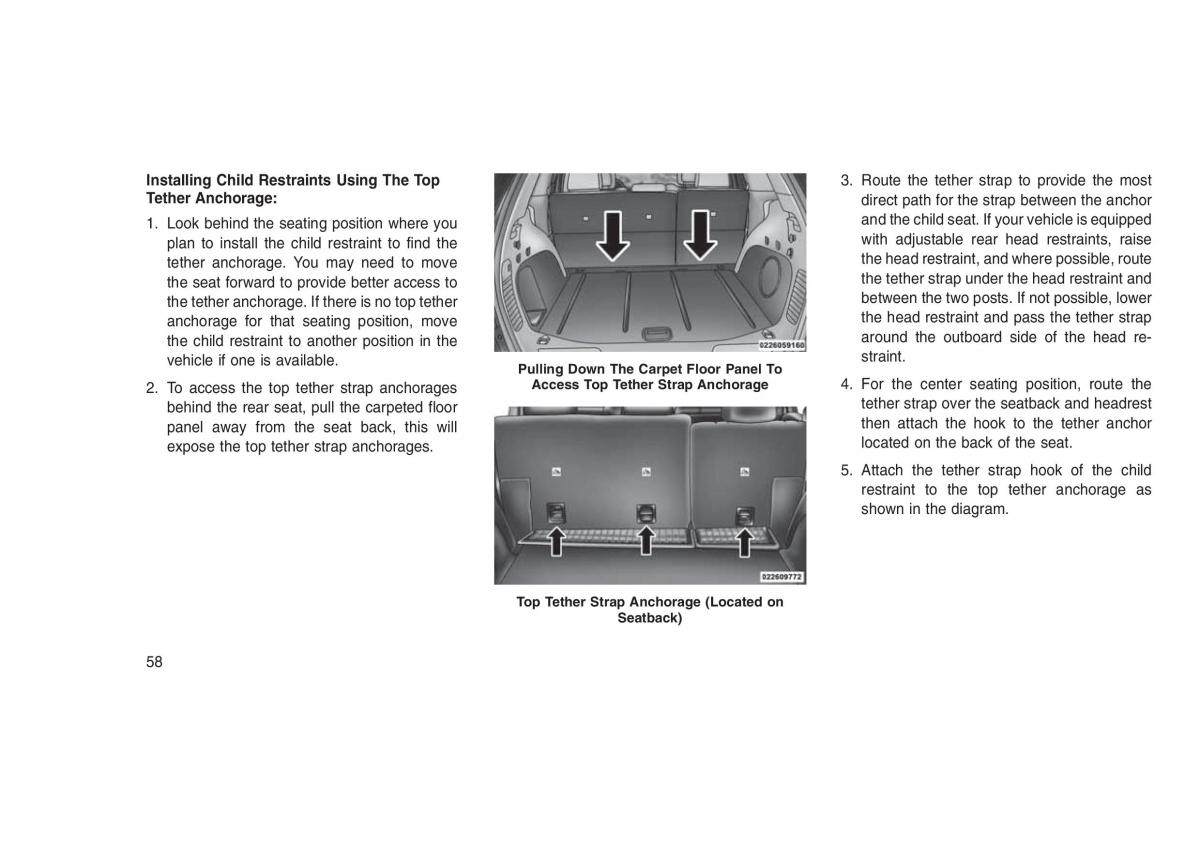 Jeep Grand Cherokee WK2 WH2 owners manual / page 62