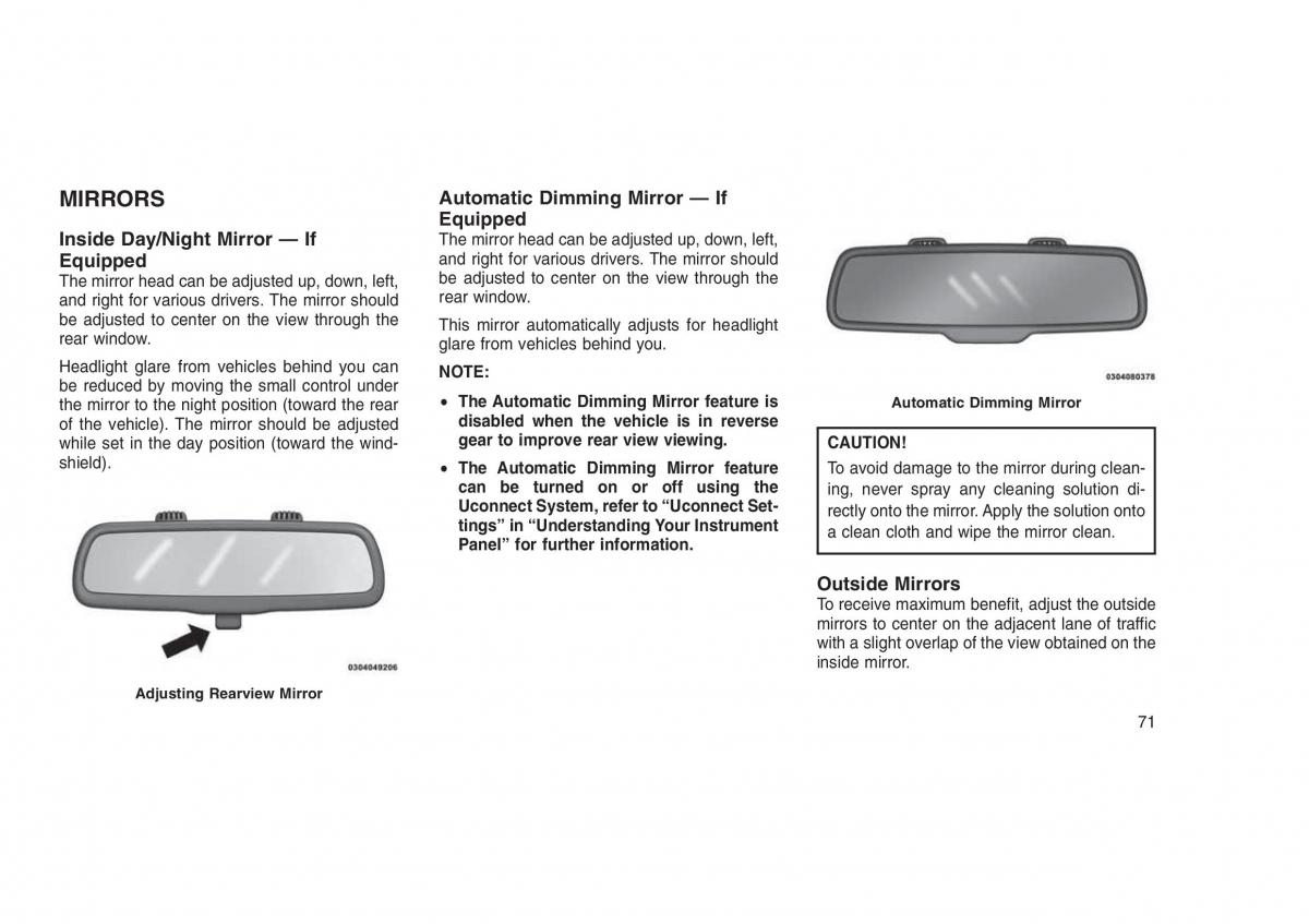 Jeep Grand Cherokee WK2 WH2 owners manual / page 75