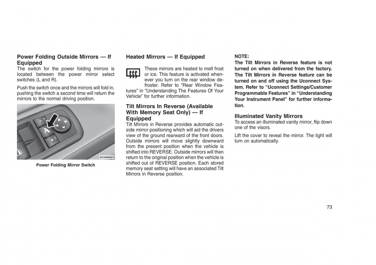 Jeep Grand Cherokee WK2 WH2 owners manual / page 77