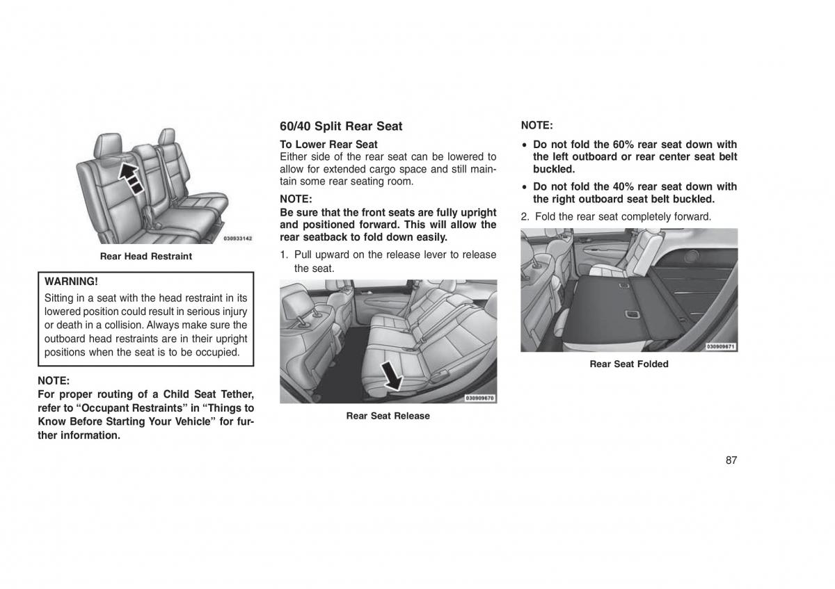 Jeep Grand Cherokee WK2 WH2 owners manual / page 91