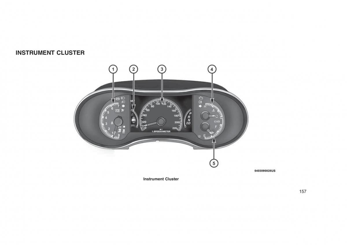 Jeep Grand Cherokee WK2 WH2 owners manual / page 161