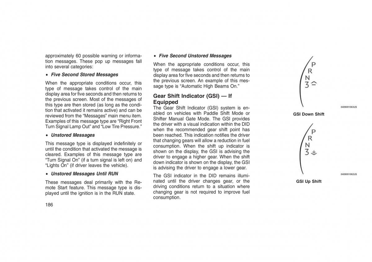 Jeep Grand Cherokee WK2 WH2 owners manual / page 190