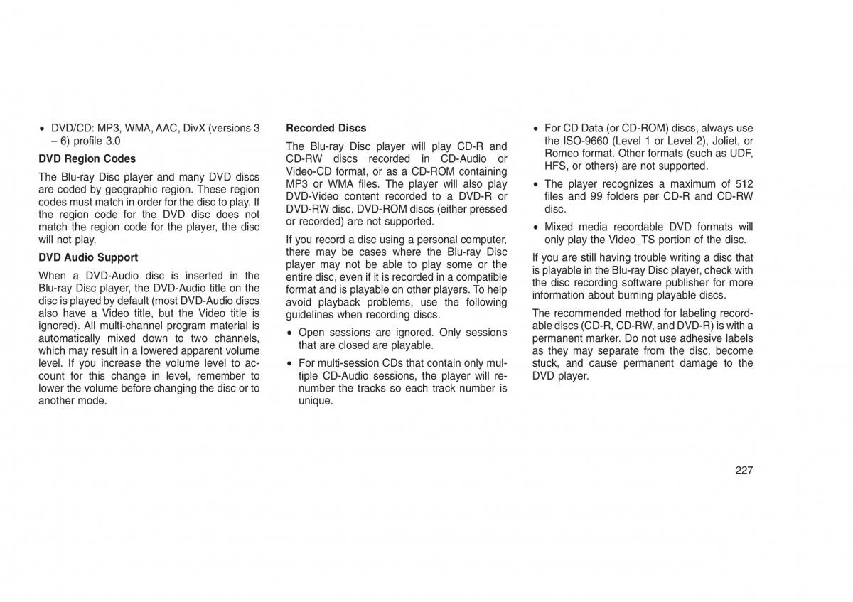 Jeep Grand Cherokee WK2 WH2 owners manual / page 231