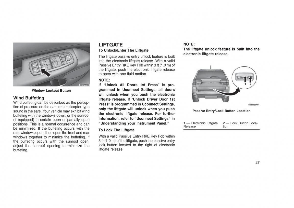 Jeep Grand Cherokee WK2 WH2 owners manual / page 31