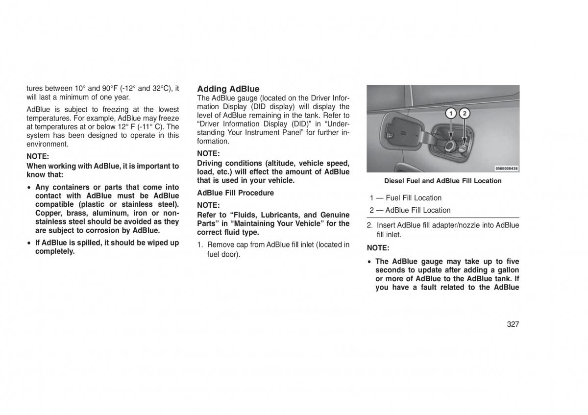 Jeep Grand Cherokee WK2 WH2 owners manual / page 331