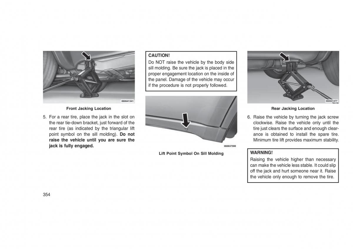 Jeep Grand Cherokee WK2 WH2 owners manual / page 358