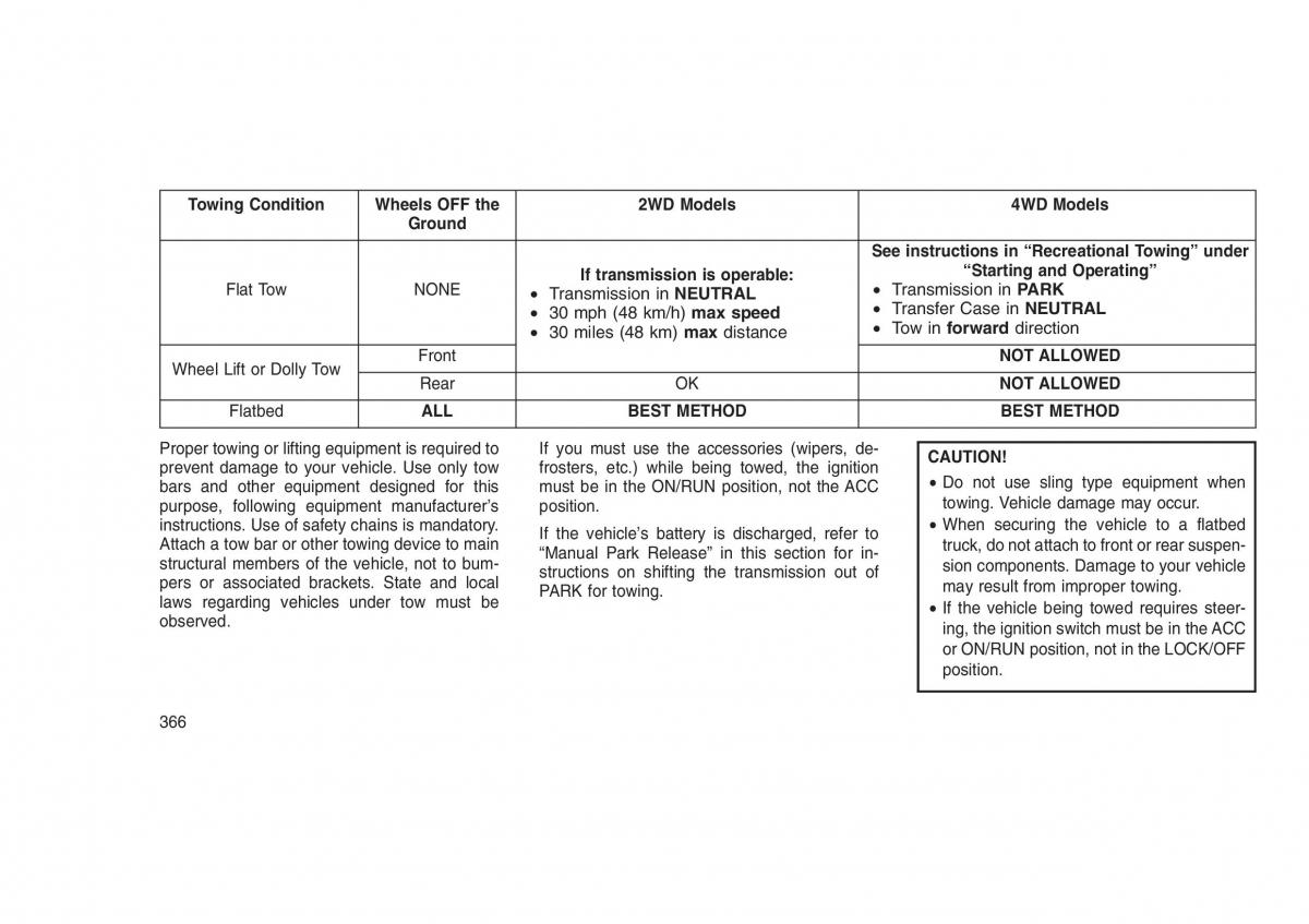 Jeep Grand Cherokee WK2 WH2 owners manual / page 370