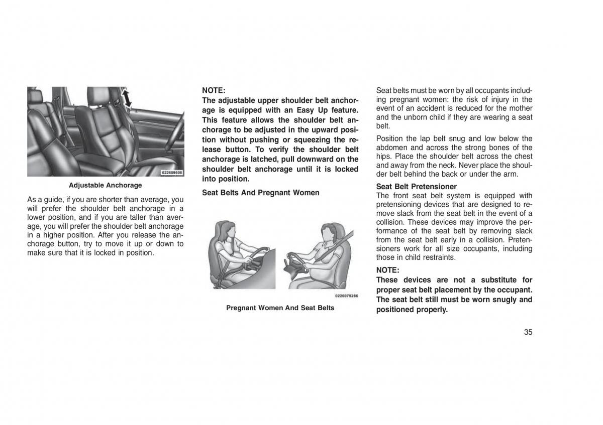 Jeep Grand Cherokee WK2 WH2 owners manual / page 39