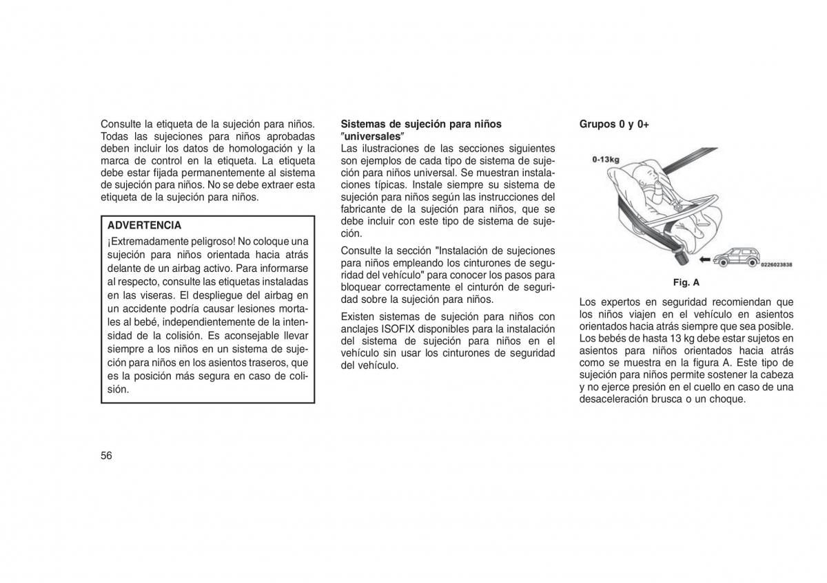 Jeep Grand Cherokee WK2 WH2 manual del propietario / page 60