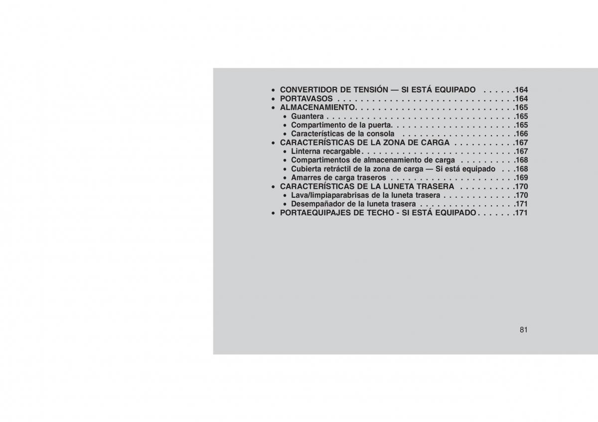 Jeep Grand Cherokee WK2 WH2 manual del propietario / page 85