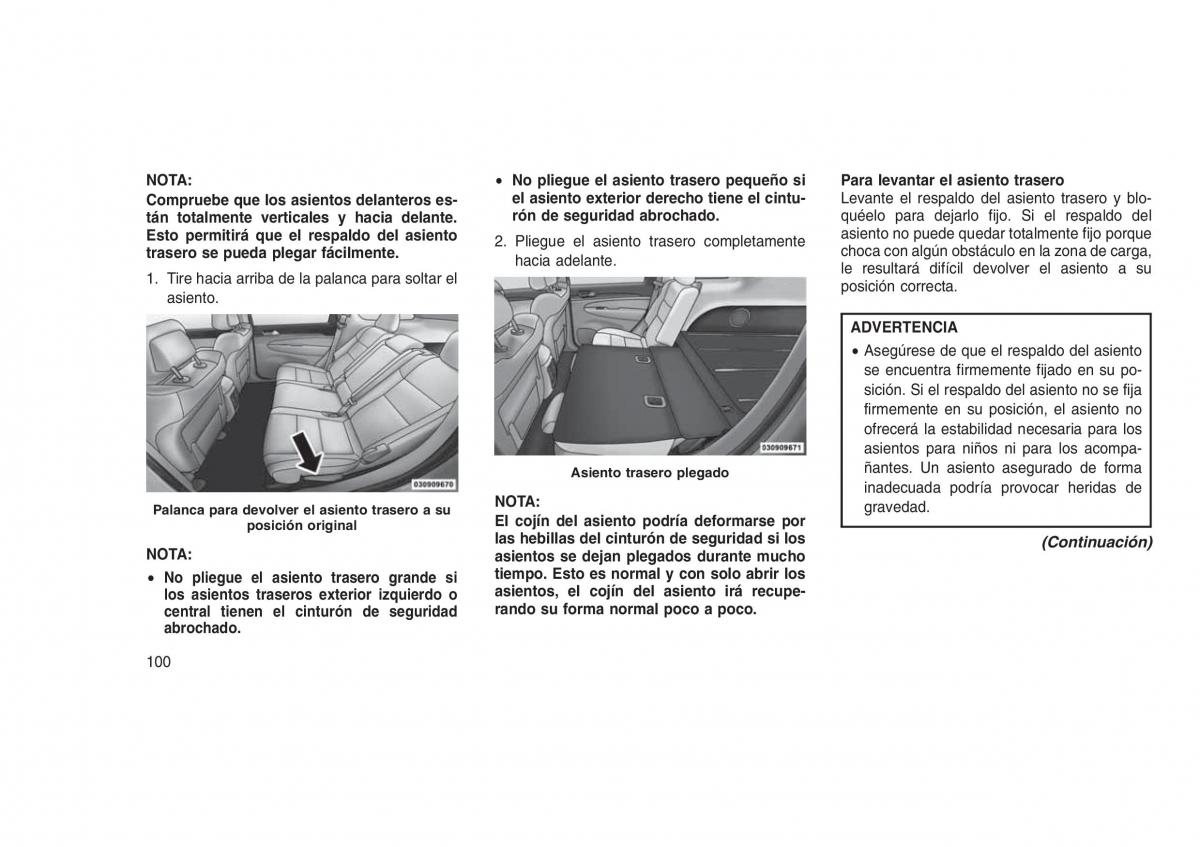 Jeep Grand Cherokee WK2 WH2 manual del propietario / page 104