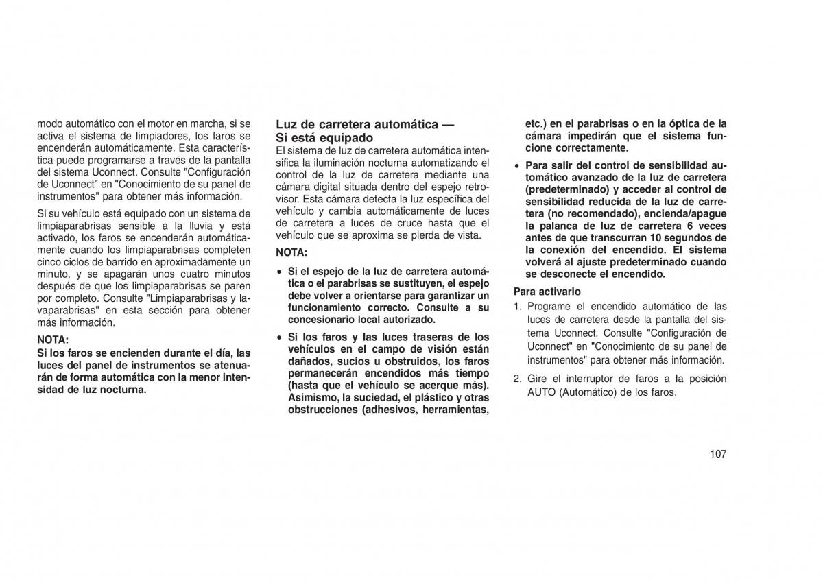 Jeep Grand Cherokee WK2 WH2 manual del propietario / page 111