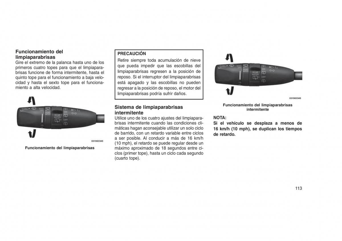 Jeep Grand Cherokee WK2 WH2 manual del propietario / page 117