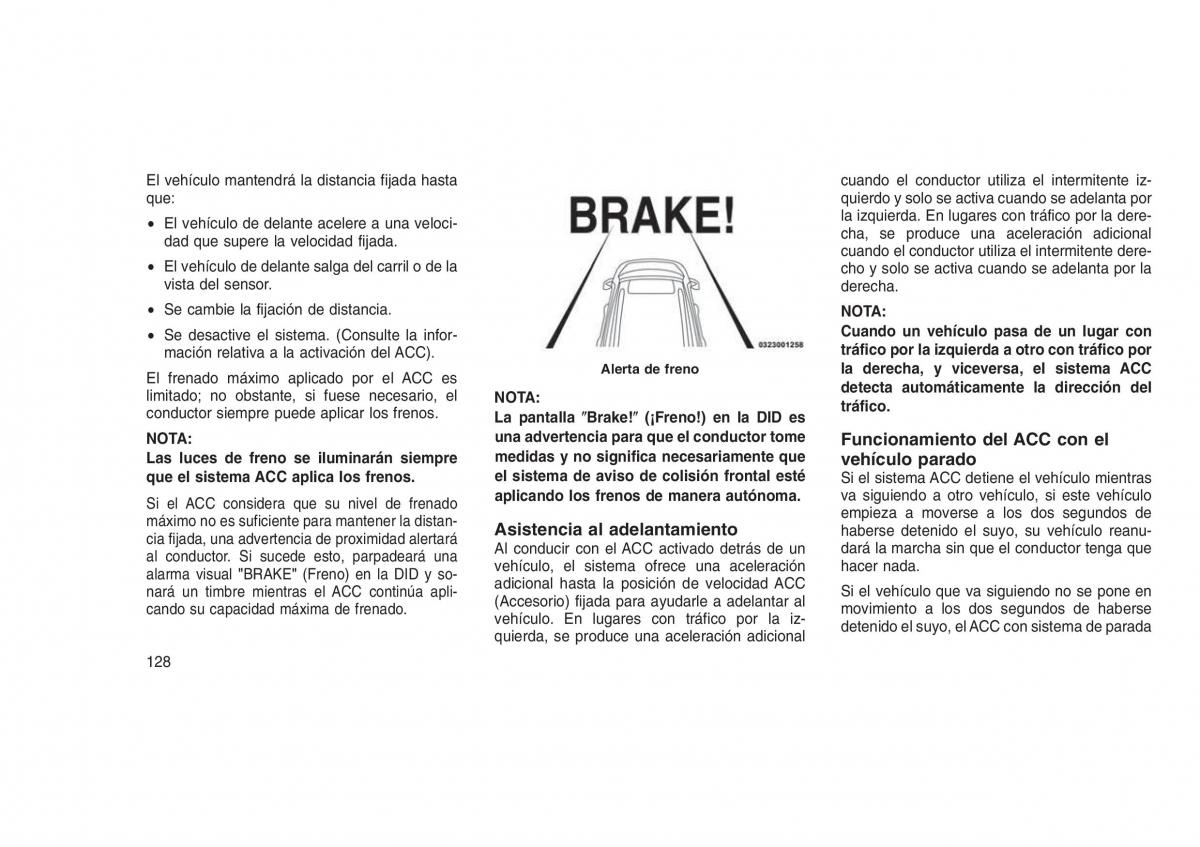 Jeep Grand Cherokee WK2 WH2 manual del propietario / page 132