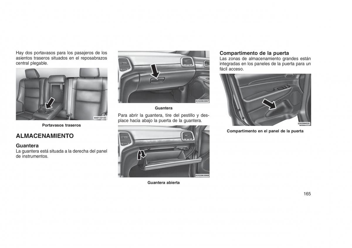 Jeep Grand Cherokee WK2 WH2 manual del propietario / page 169