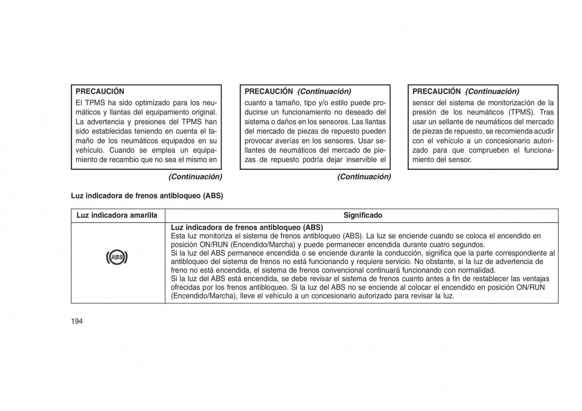 Jeep Grand Cherokee WK2 WH2 manual del propietario / page 198