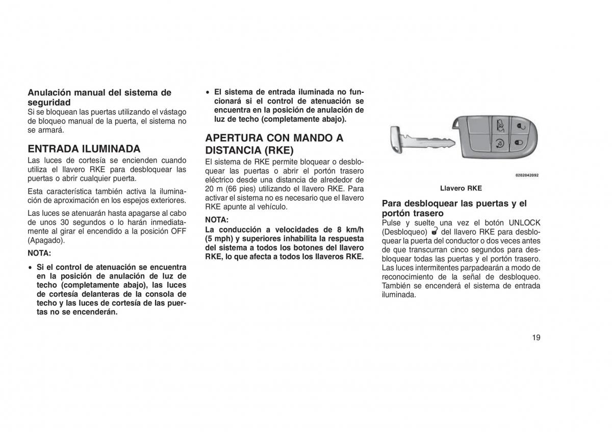 Jeep Grand Cherokee WK2 WH2 manual del propietario / page 23