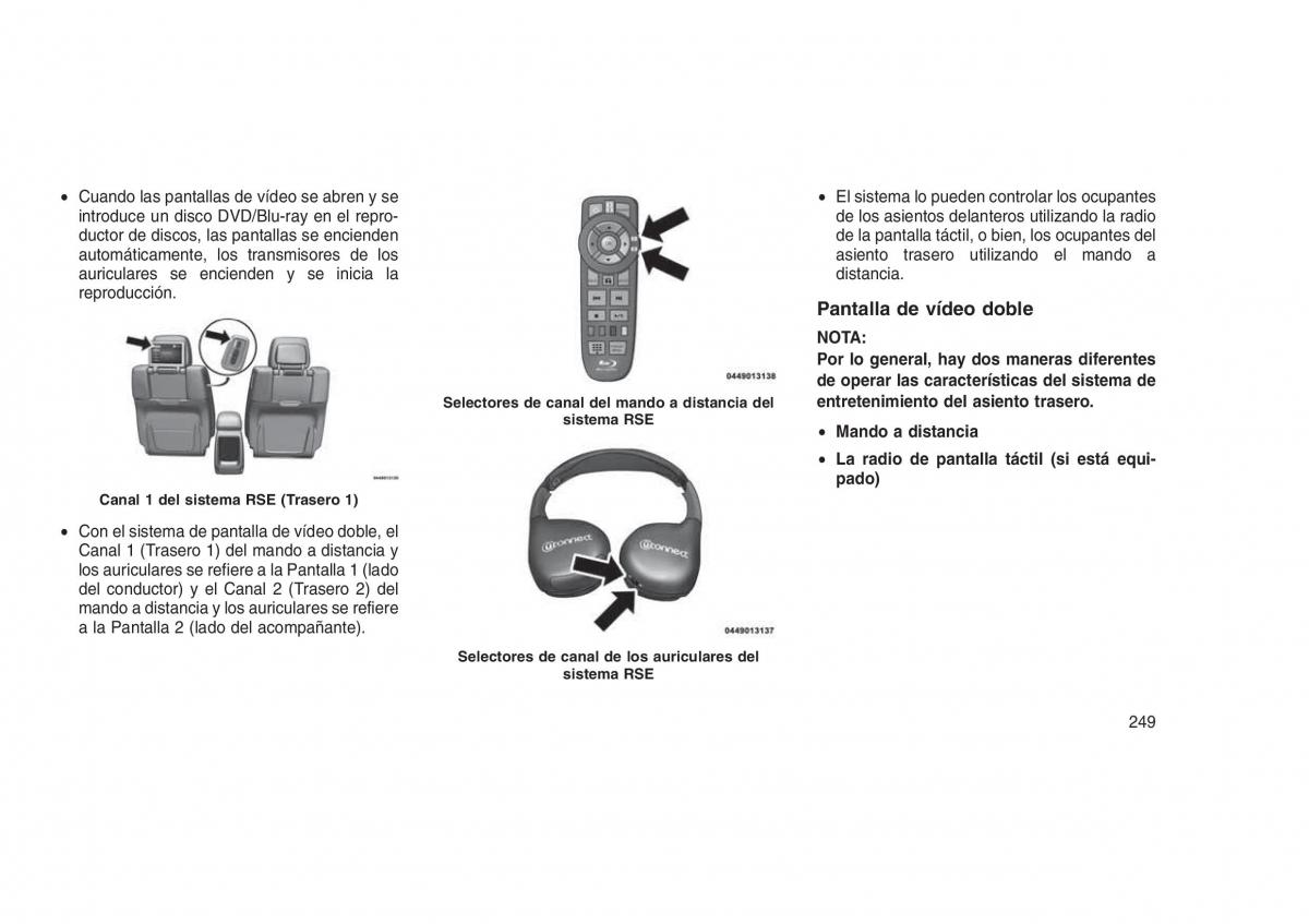 Jeep Grand Cherokee WK2 WH2 manual del propietario / page 253