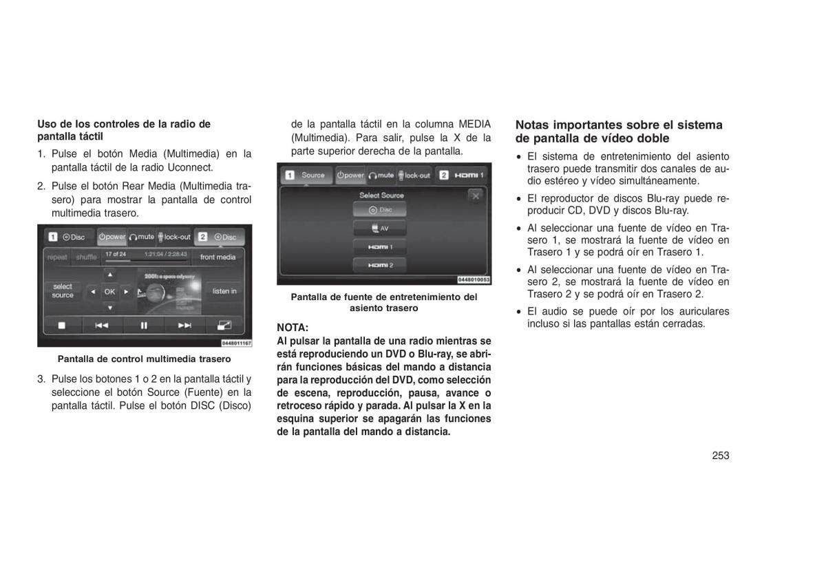 Jeep Grand Cherokee WK2 WH2 manual del propietario / page 257