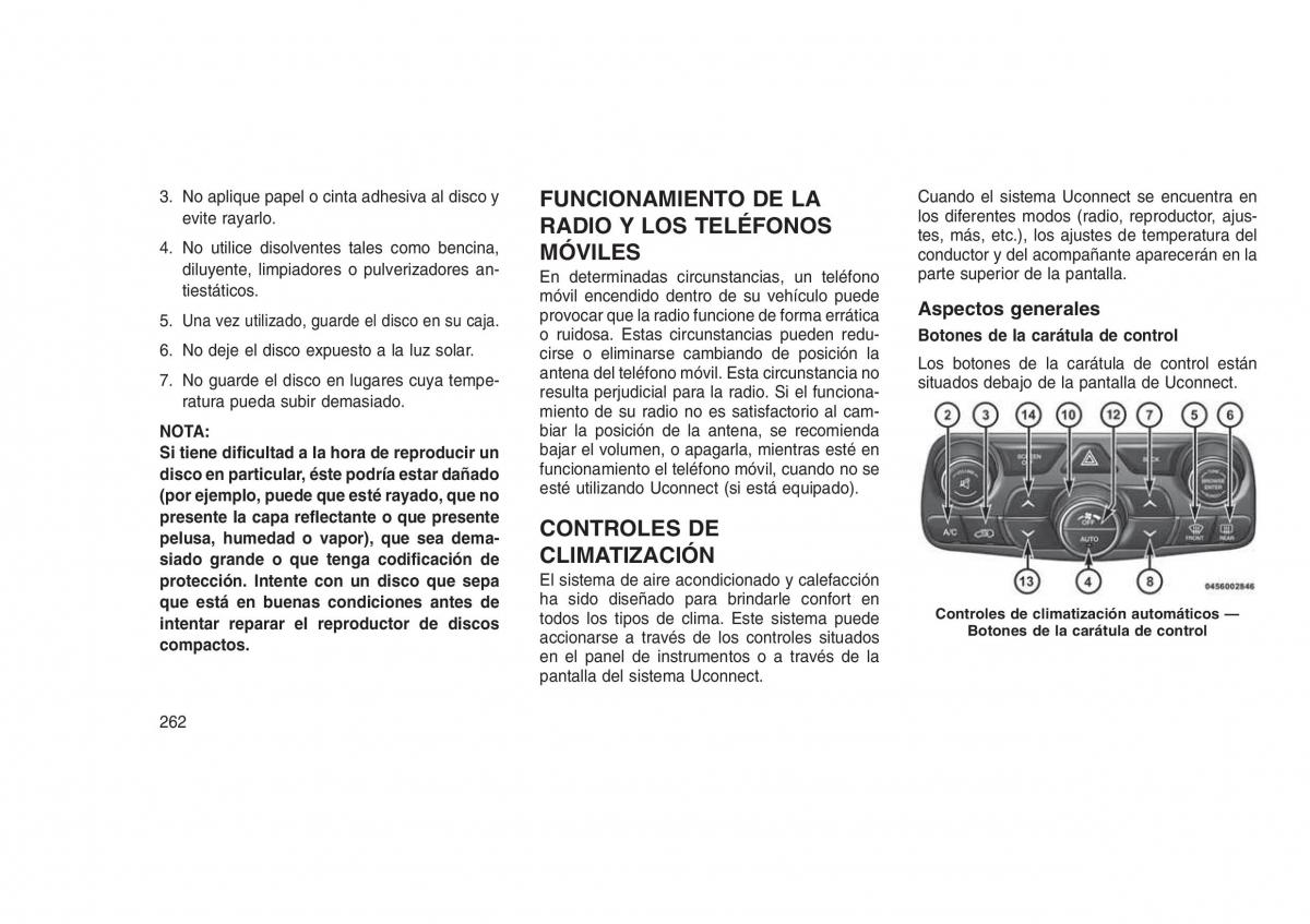 Jeep Grand Cherokee WK2 WH2 manual del propietario / page 266