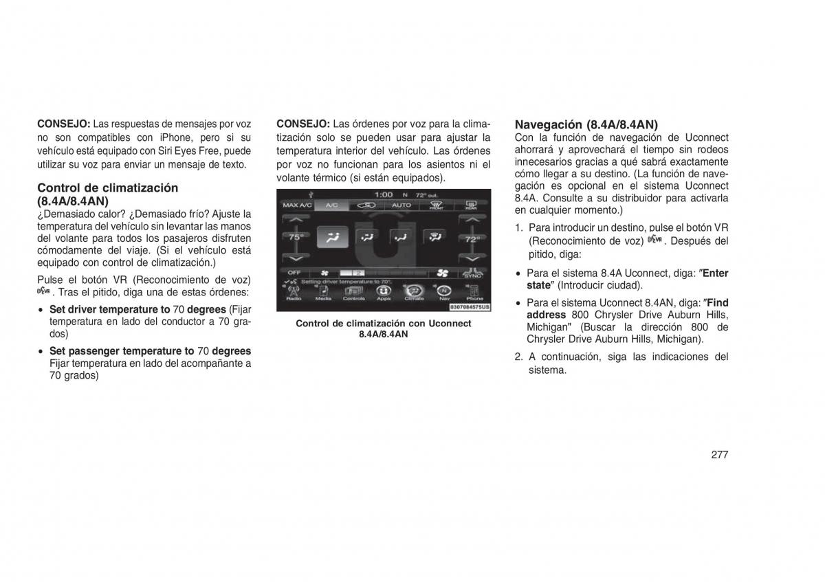 Jeep Grand Cherokee WK2 WH2 manual del propietario / page 281