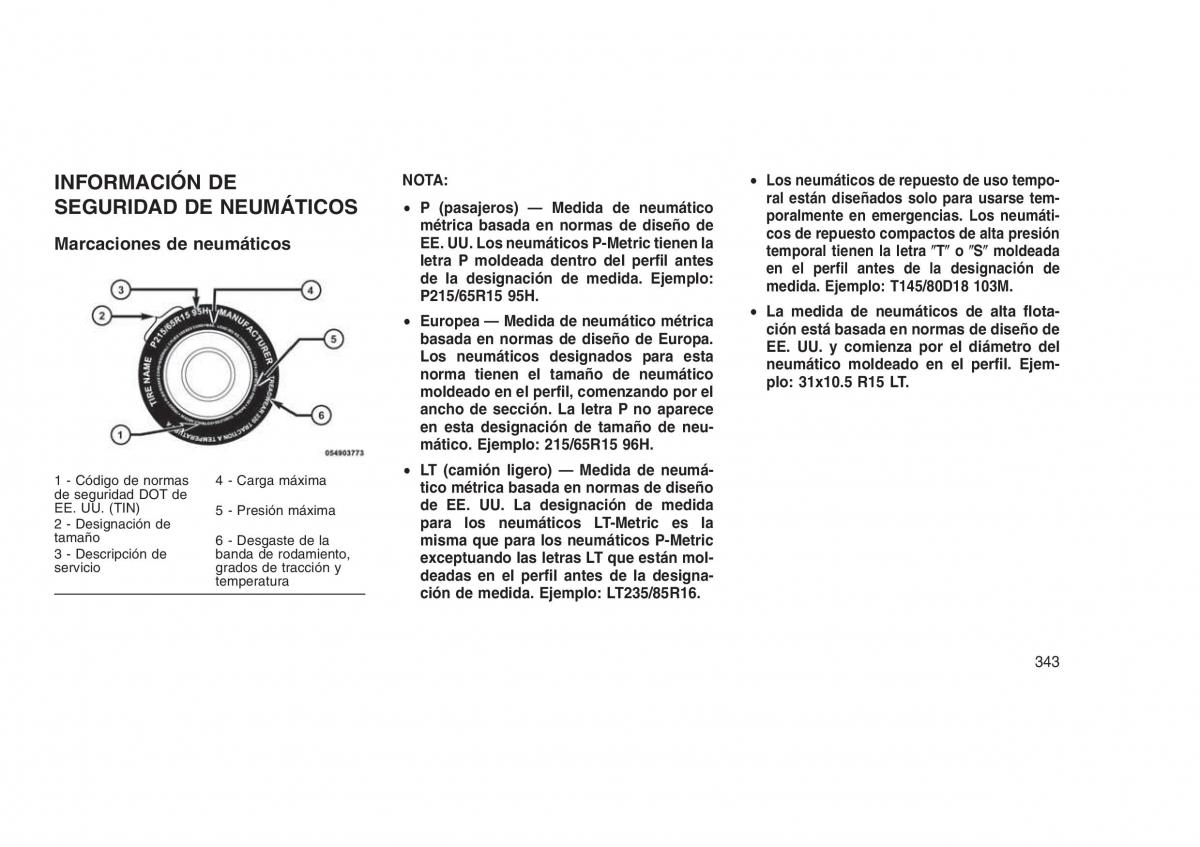 Jeep Grand Cherokee WK2 WH2 manual del propietario / page 347