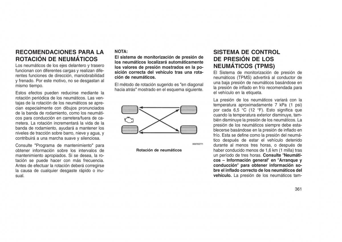 Jeep Grand Cherokee WK2 WH2 manual del propietario / page 365