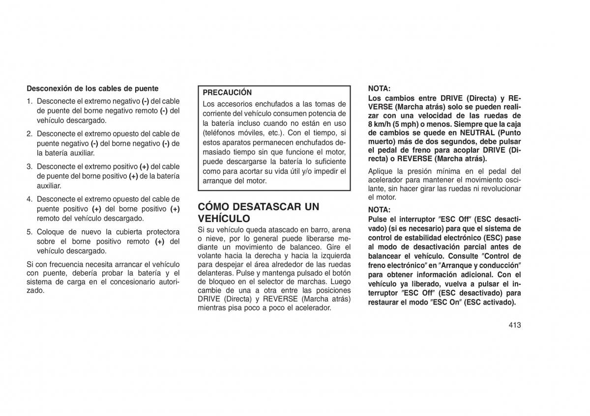 Jeep Grand Cherokee WK2 WH2 manual del propietario / page 417