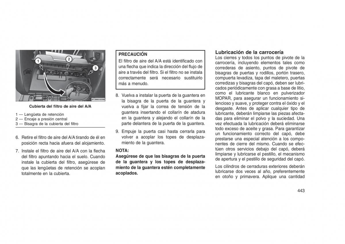 Jeep Grand Cherokee WK2 WH2 manual del propietario / page 447