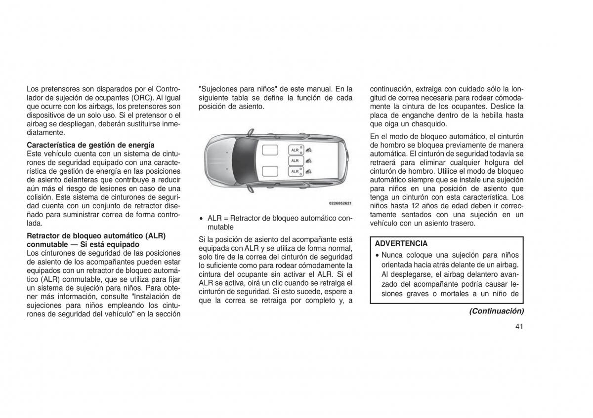 Jeep Grand Cherokee WK2 WH2 manual del propietario / page 45