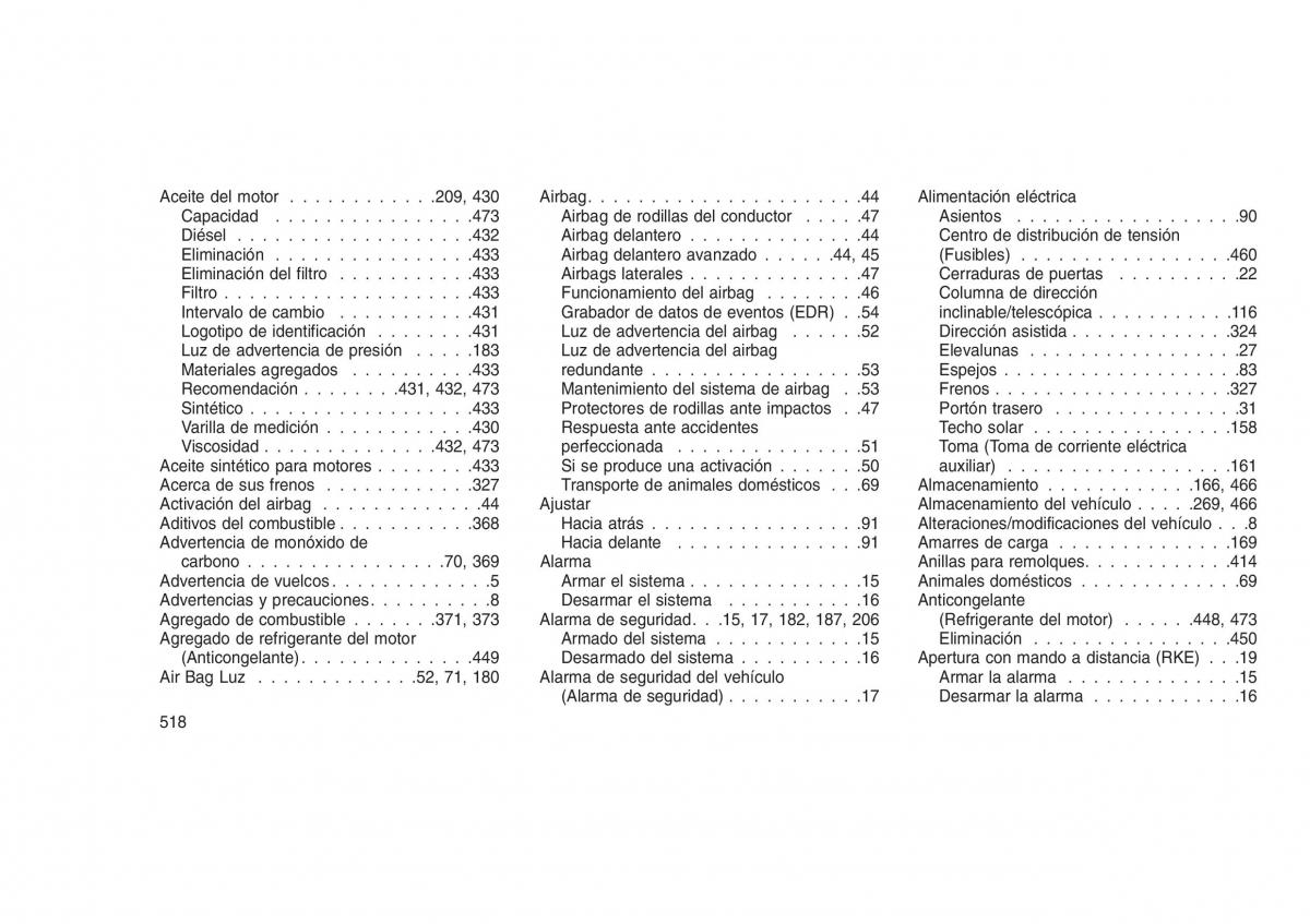 Jeep Grand Cherokee WK2 WH2 manual del propietario / page 522